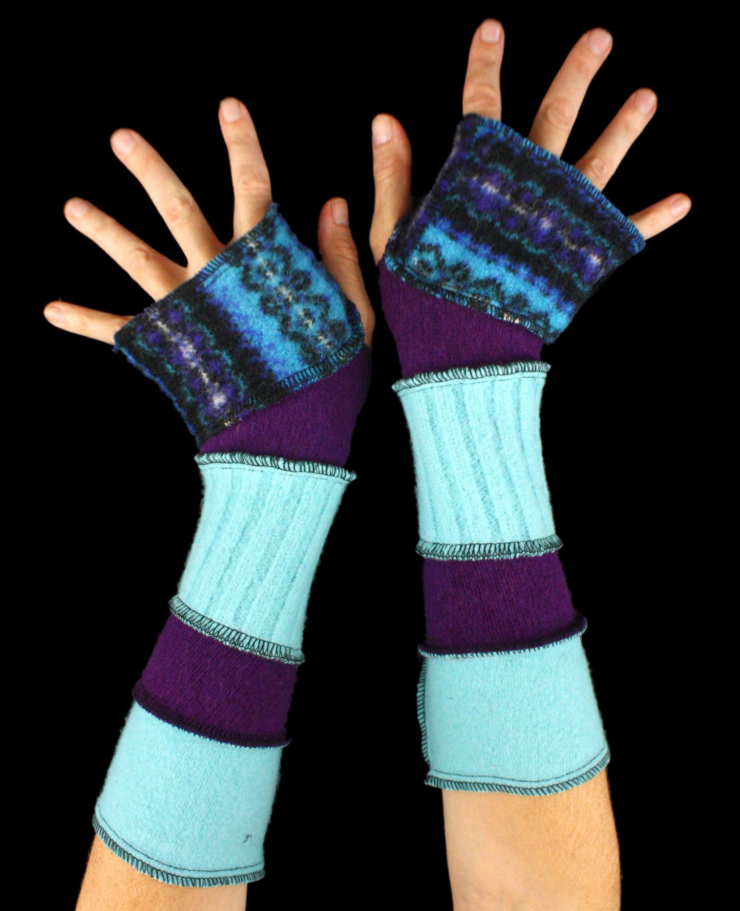 Arm Warmers - made from upcycled sweaters