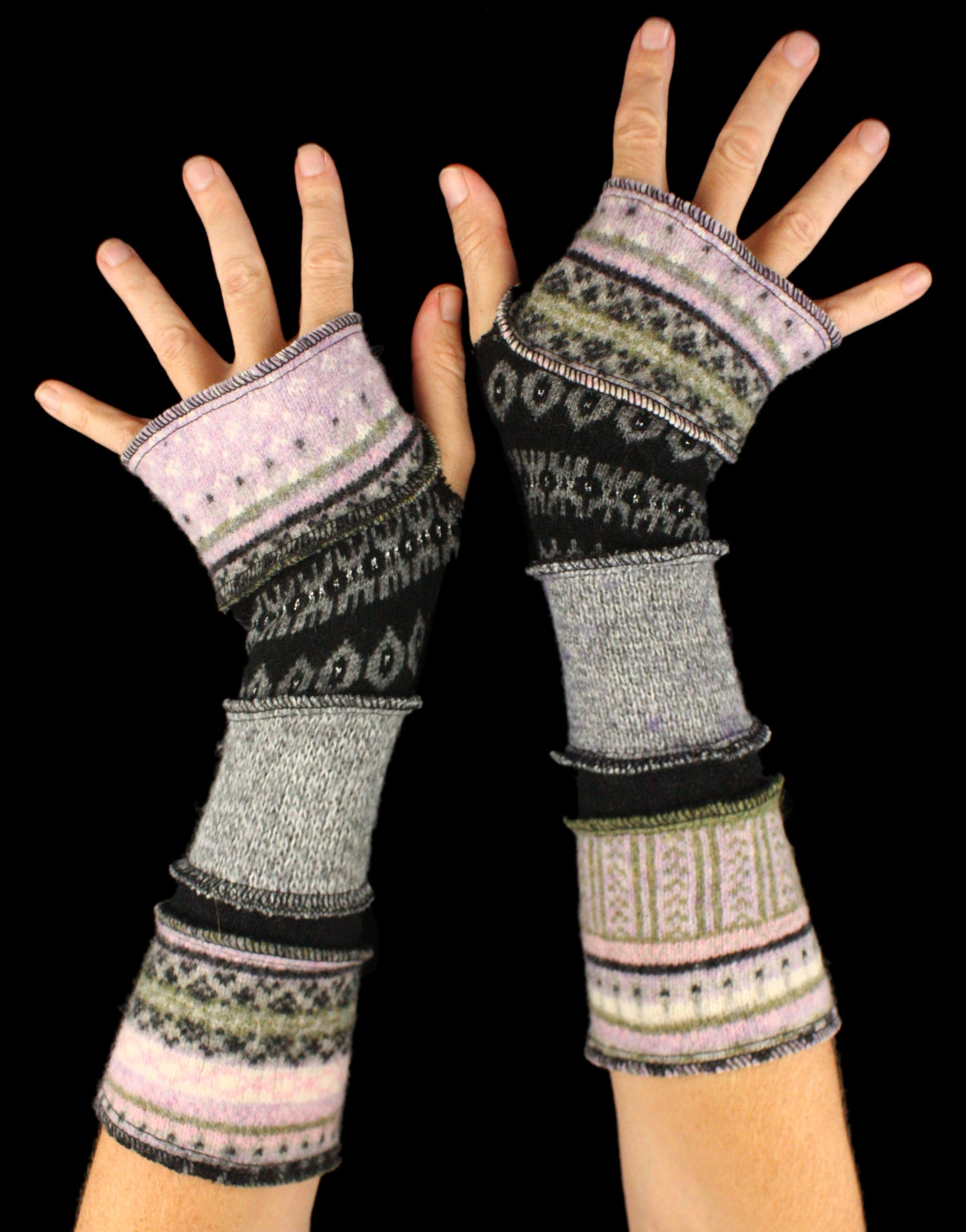 Arm Warmers - made from upcycled sweaters