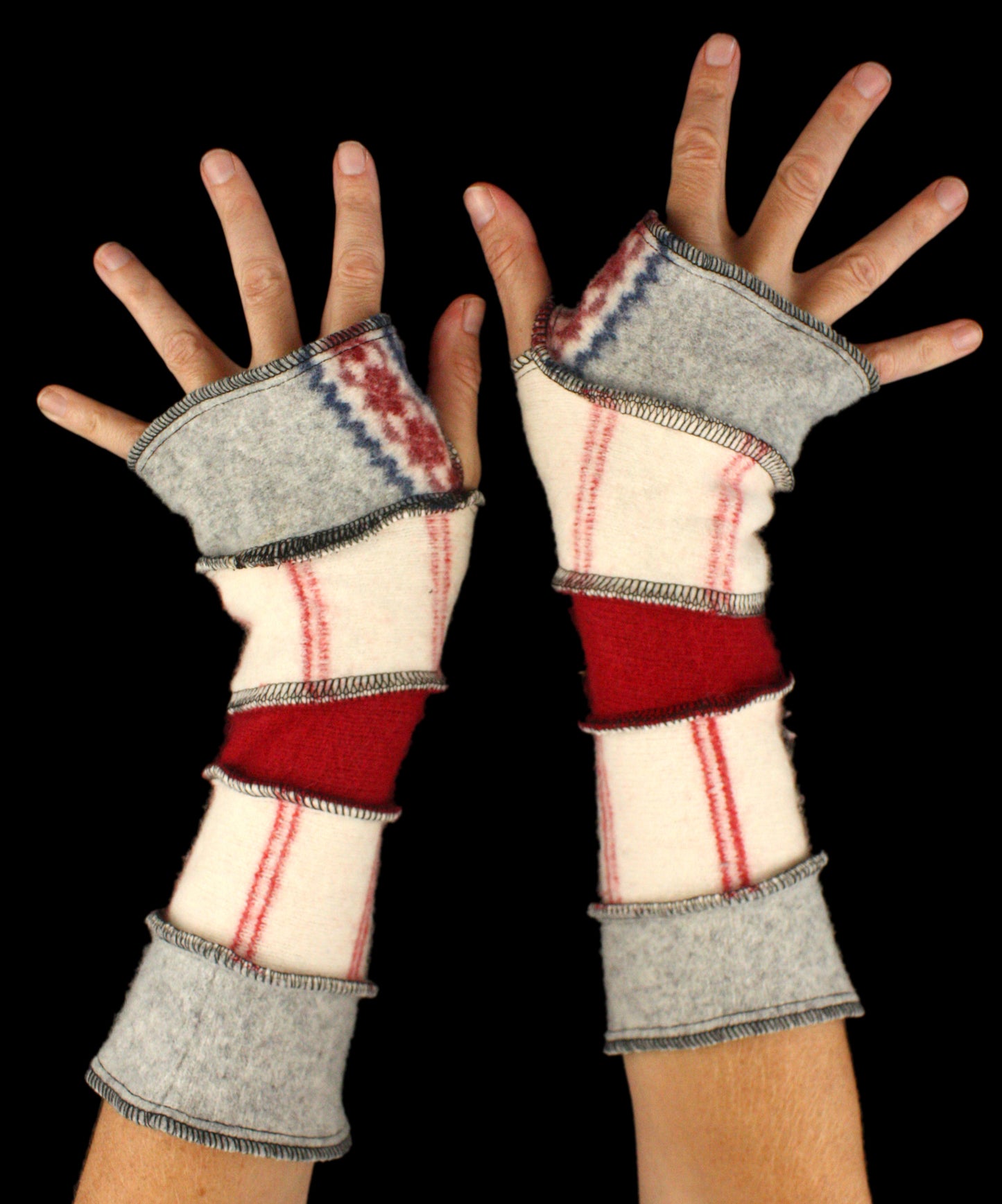 Arm Warmers - made from upcycled sweaters