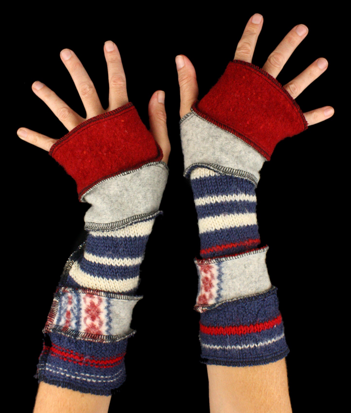 Arm Warmers - made from upcycled sweaters