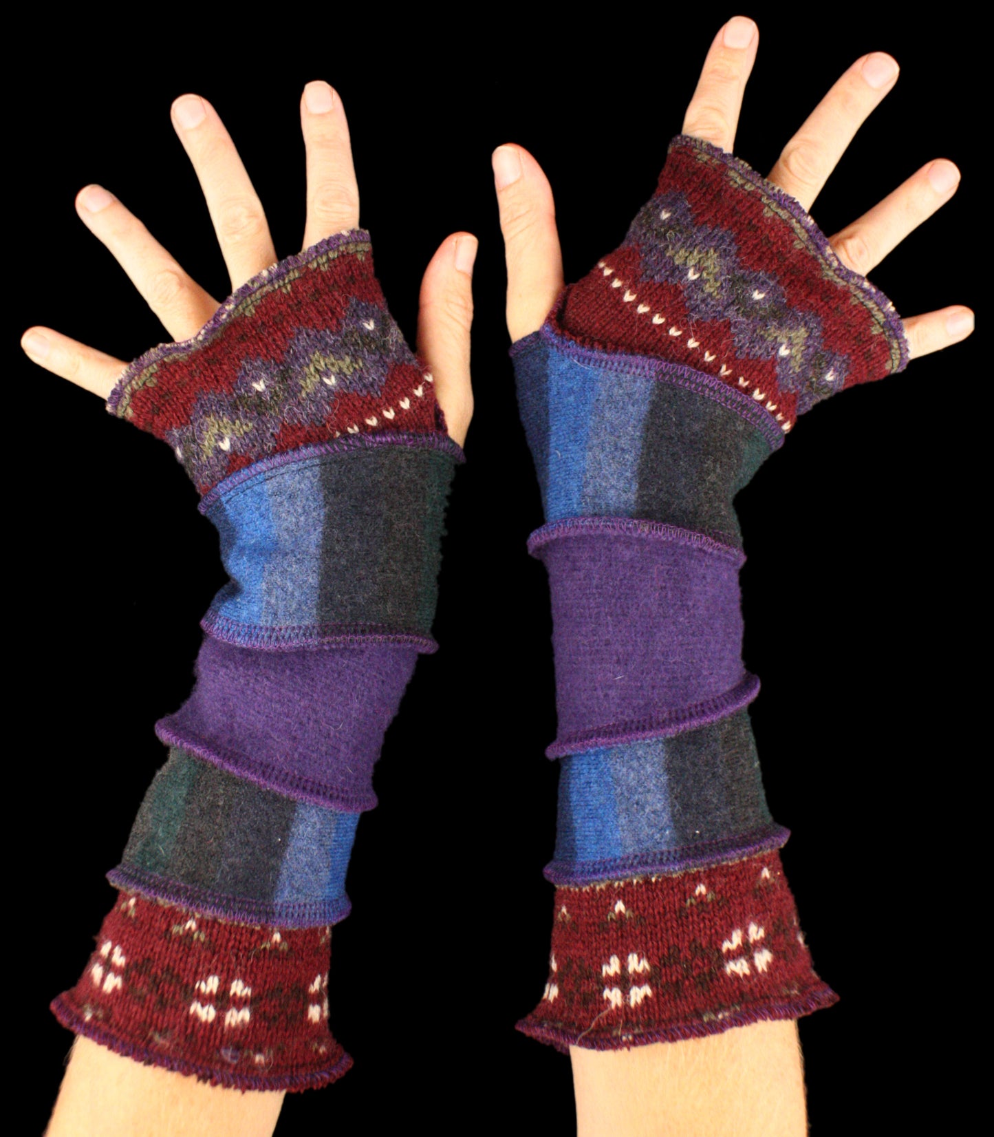 Arm Warmers - made from upcycled sweaters