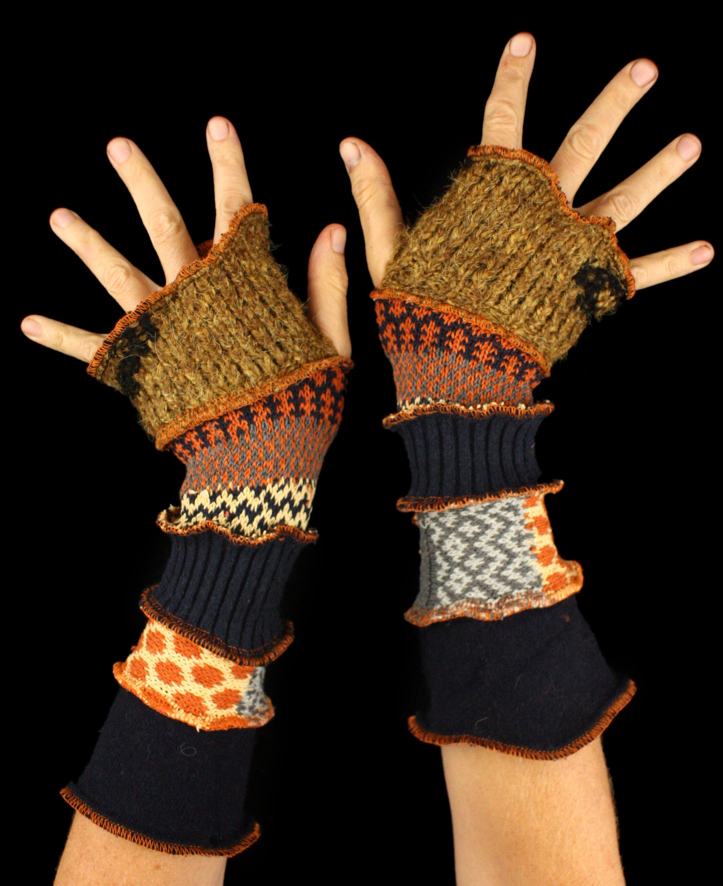 Arm Warmers - made from upcycled sweaters