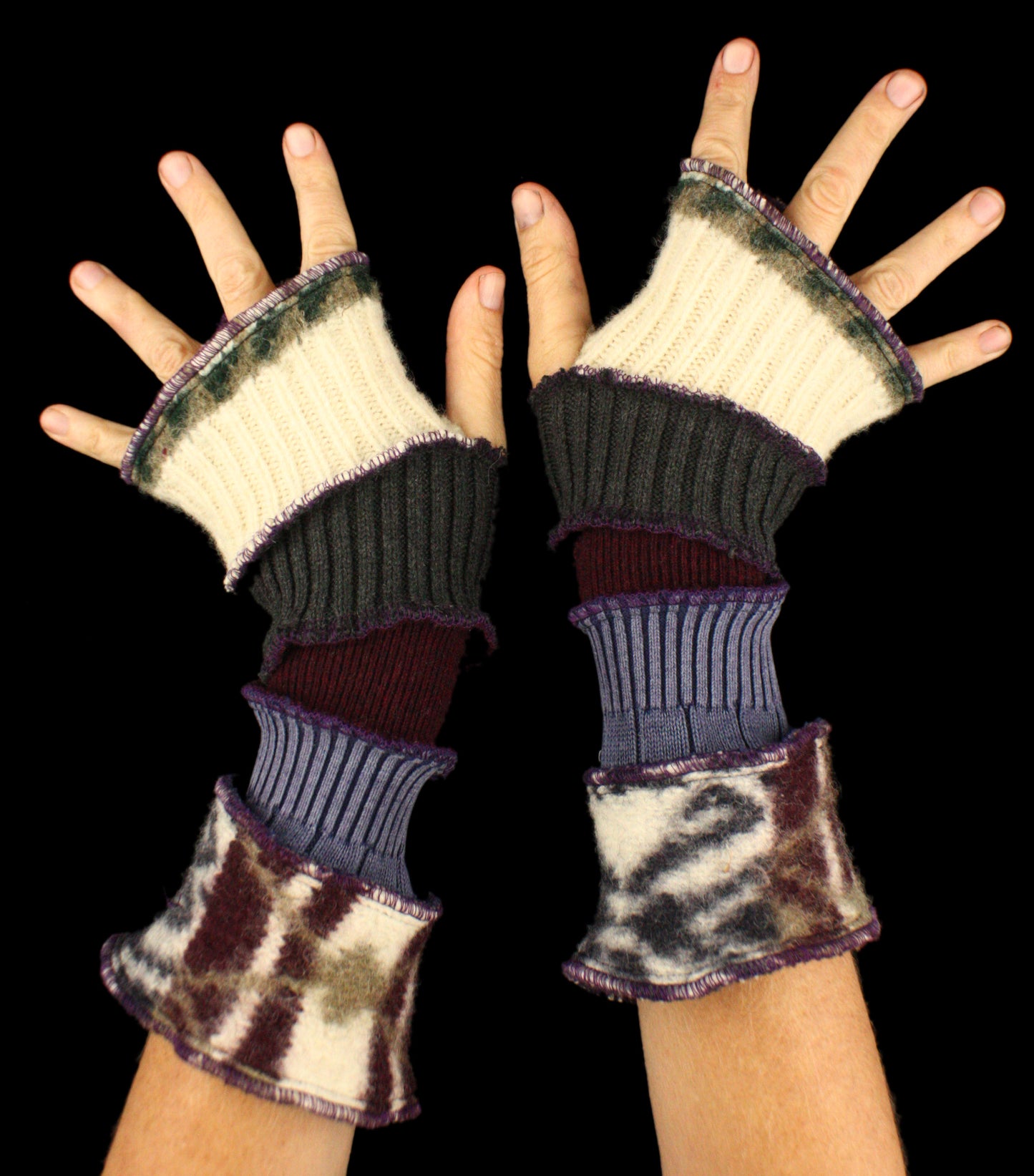 Arm Warmers - made from upcycled sweaters