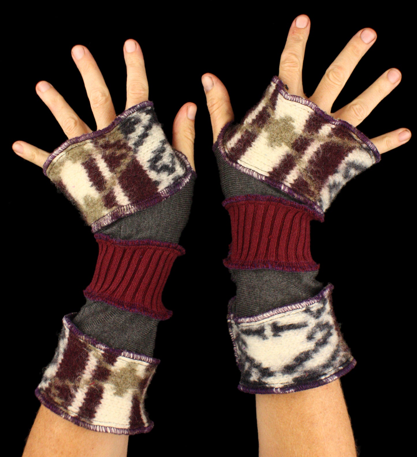 Arm Warmers - made from upcycled sweaters