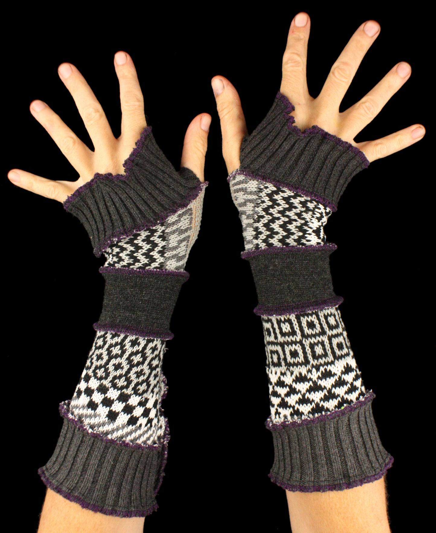 Arm Warmers - made from upcycled sweaters