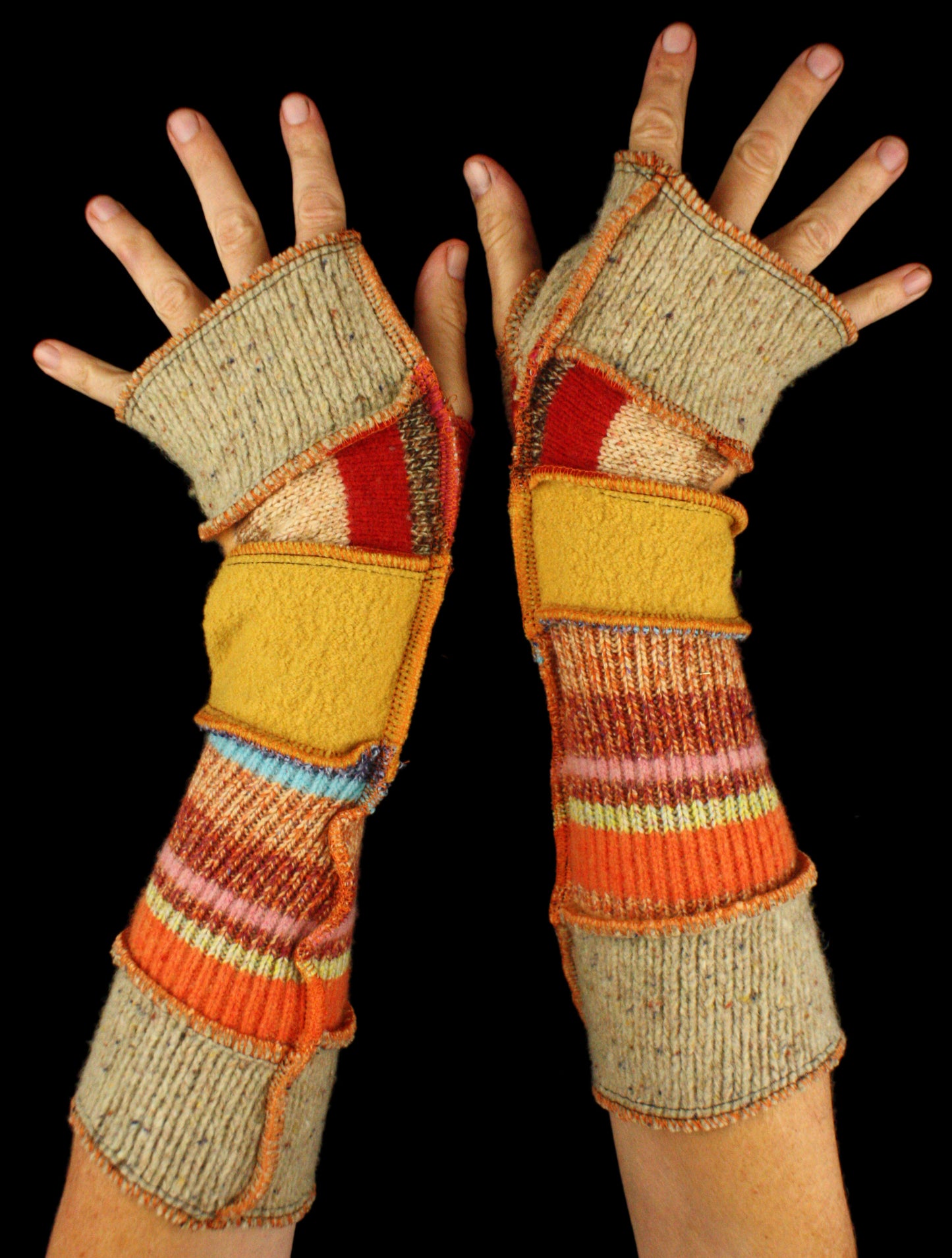 Arm Warmers - made from upcycled sweaters