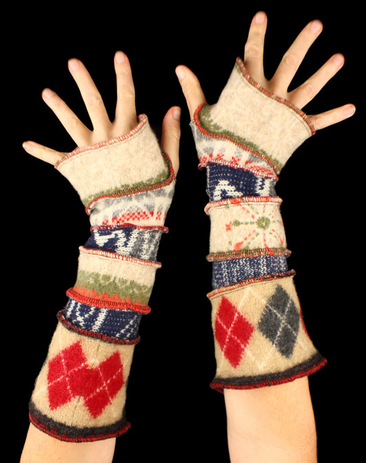 Arm Warmers - made from upcycled sweaters