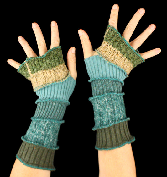 Arm Warmers - made from upcycled sweaters