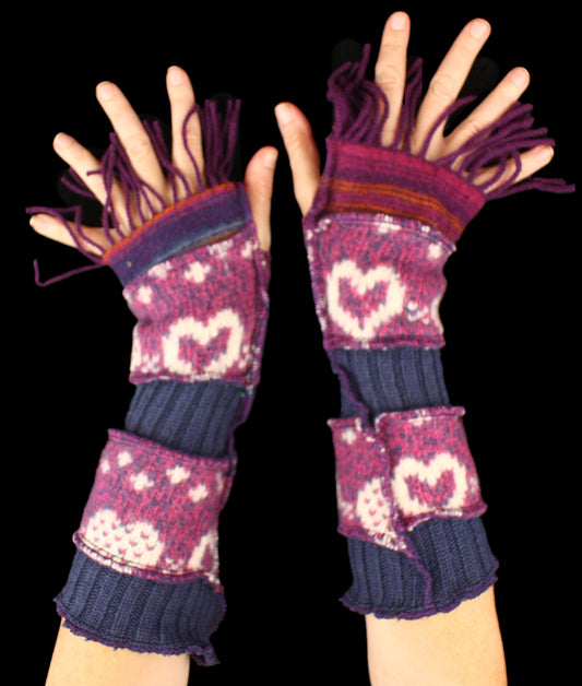 Arm Warmers - made from upcycled sweaters