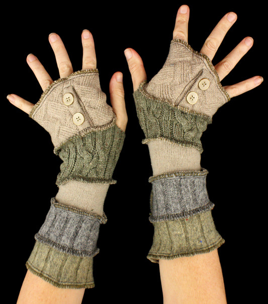 Arm Warmers - made from upcycled sweaters