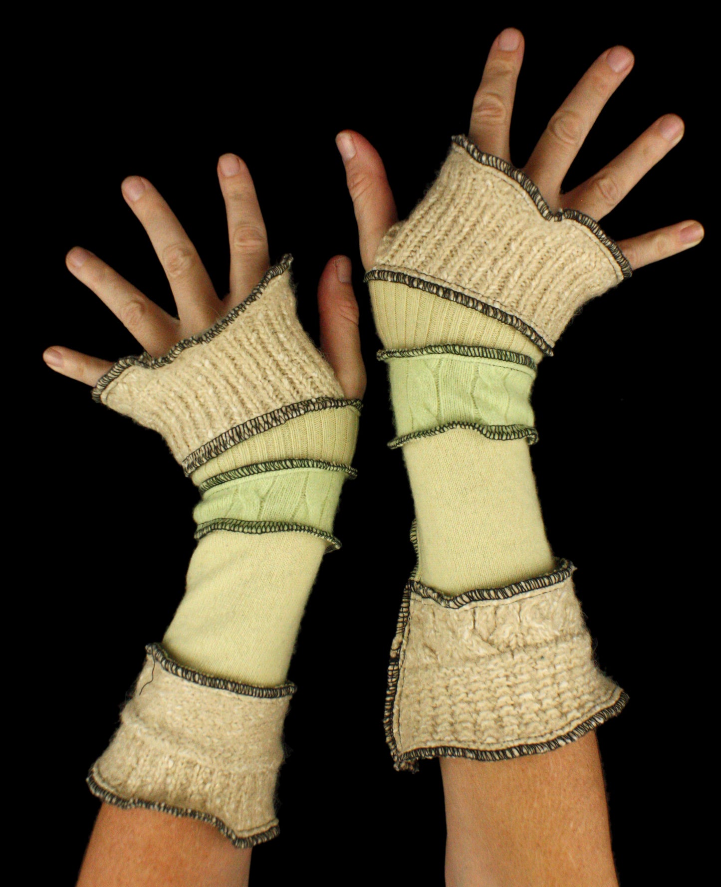 Arm Warmers - made from upcycled sweaters