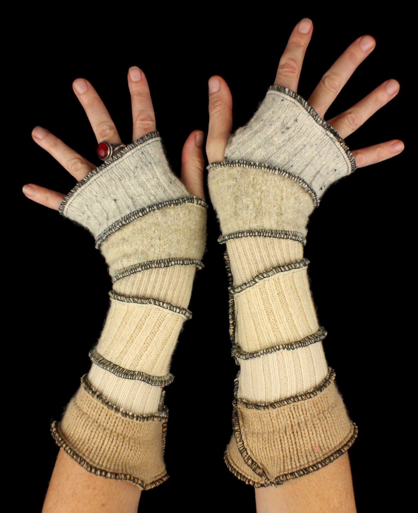 Arm Warmers - made from upcycled sweaters