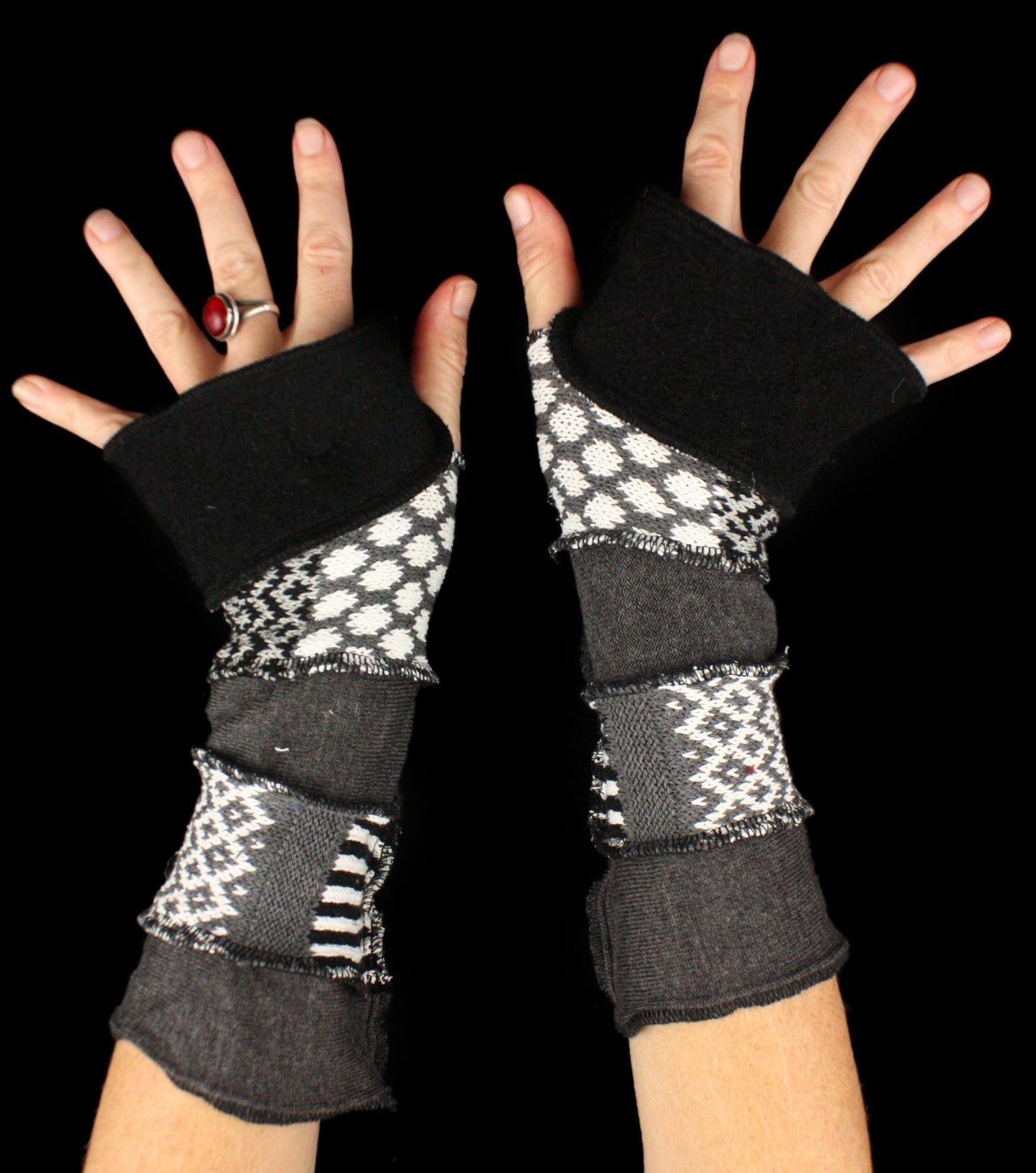 Arm Warmers - made from upcycled sweaters