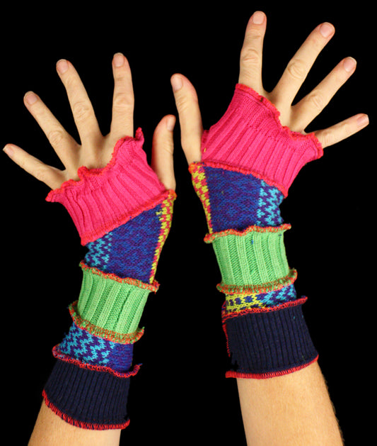 Arm Warmers - SMALL - made from upcycled sweaters