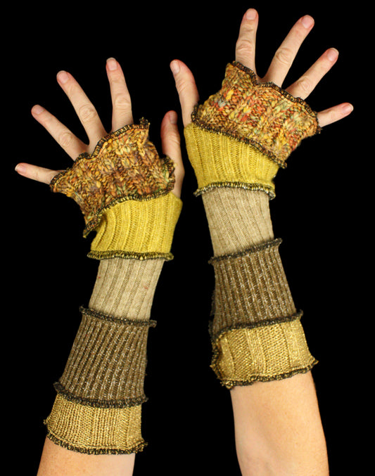 Arm Warmers - made from upcycled sweaters