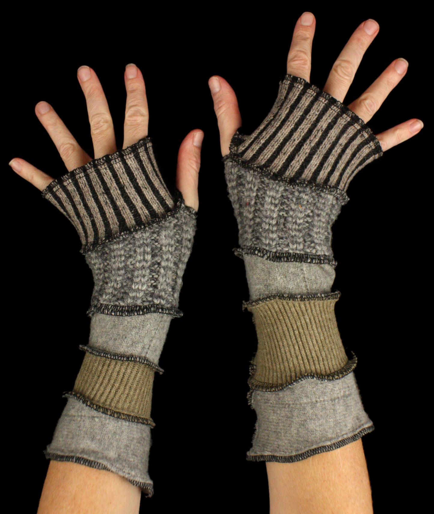 Arm Warmers - made from upcycled sweaters