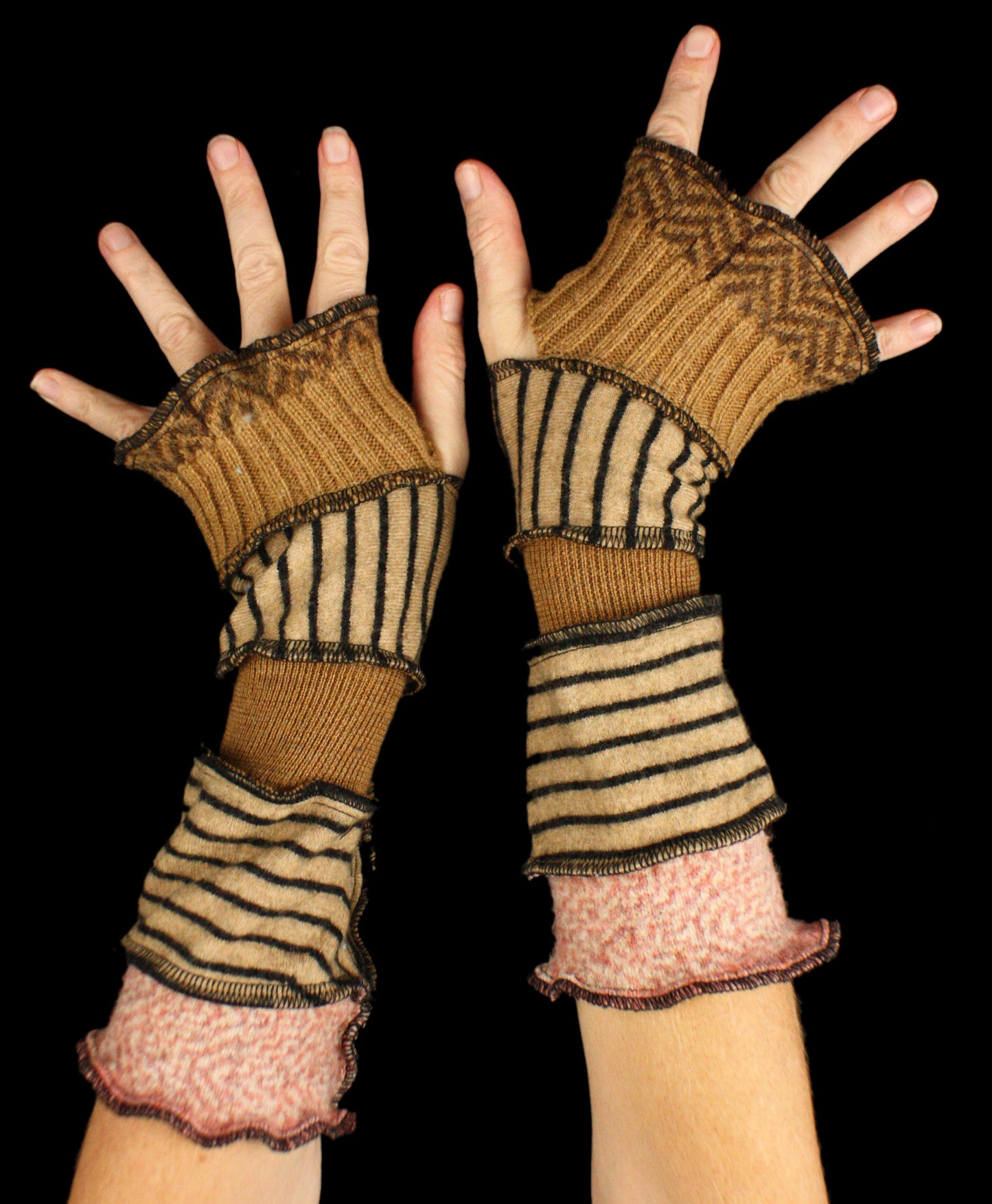 Arm Warmers - made from upcycled sweaters