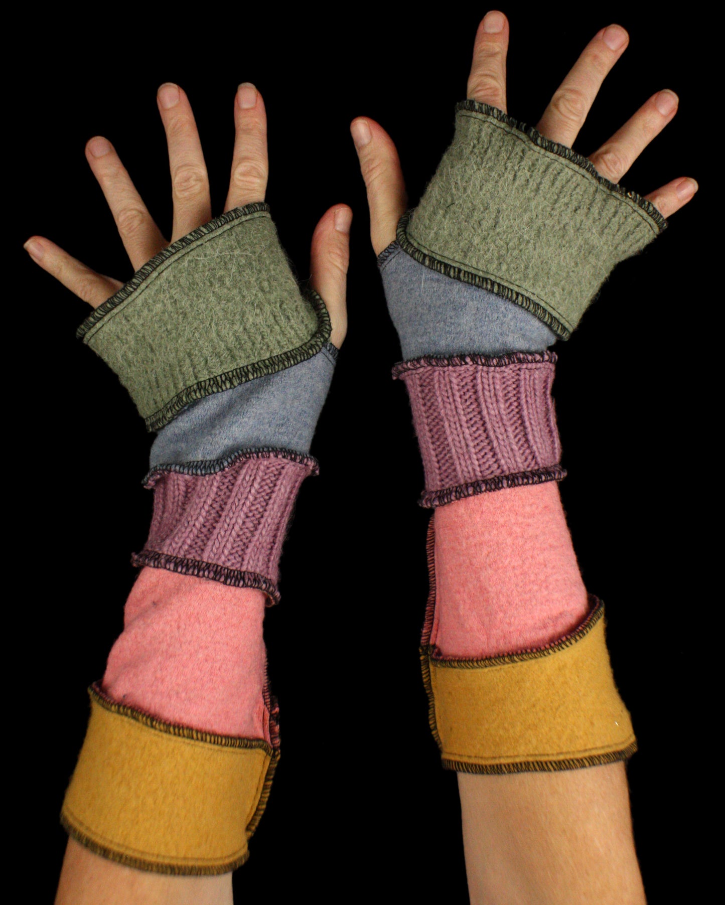 Arm Warmers - made from upcycled sweaters