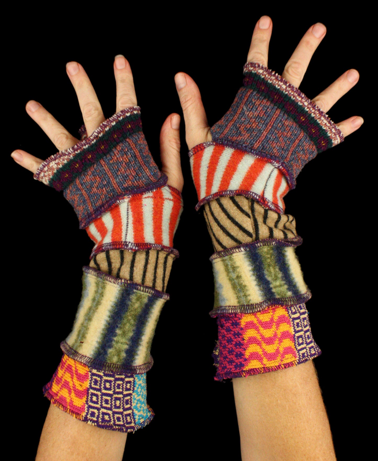 Arm Warmers - made from upcycled sweaters