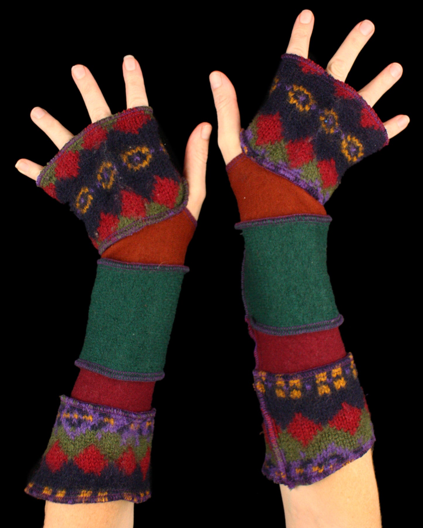 Arm Warmers - made from upcycled sweaters