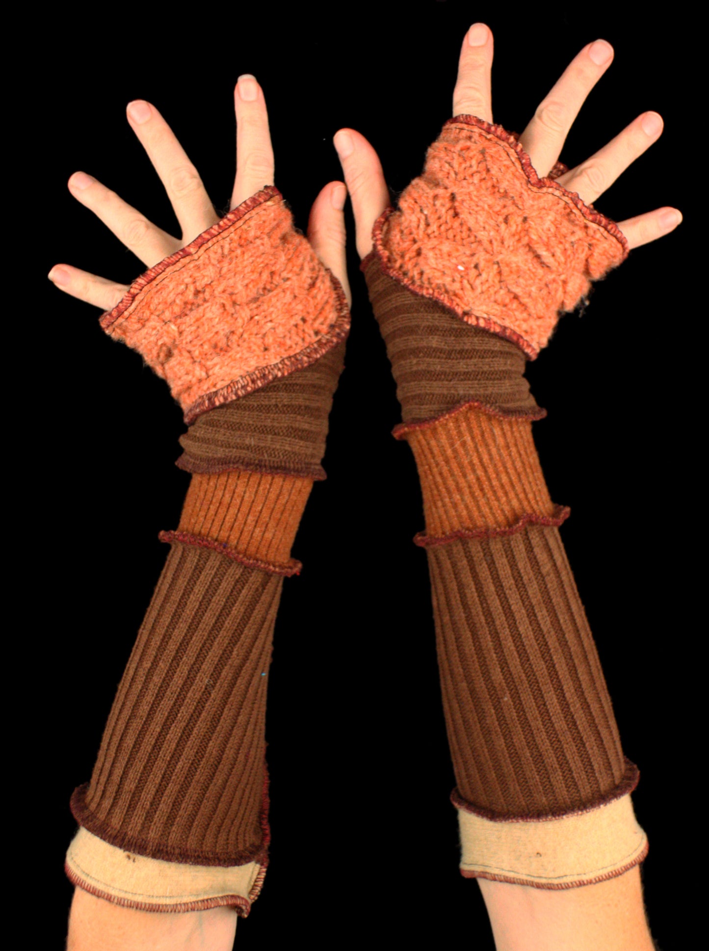 Arm Warmers - made from upcycled sweaters