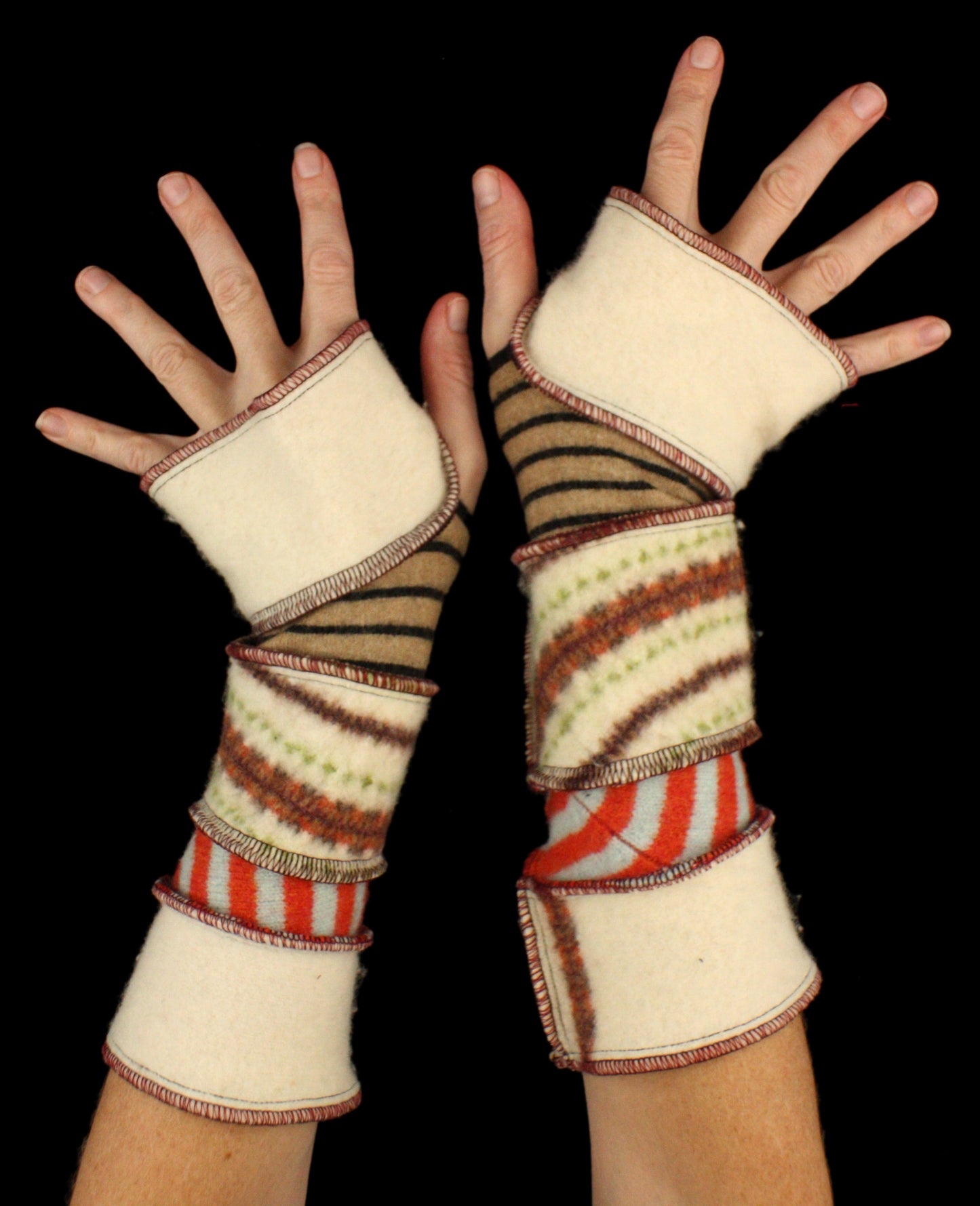 Arm Warmers - made from upcycled sweaters