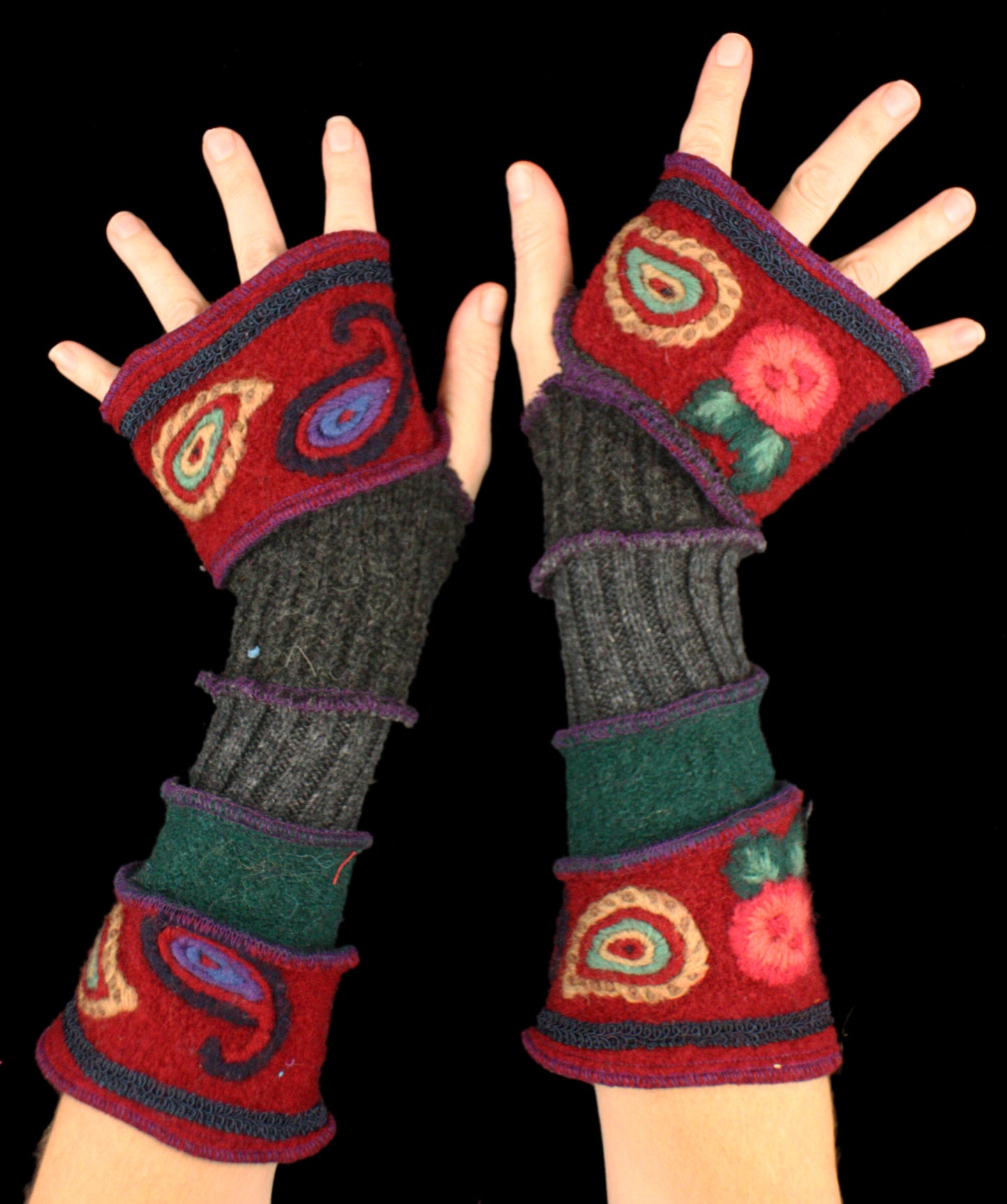 Arm Warmers - made from upcycled sweaters