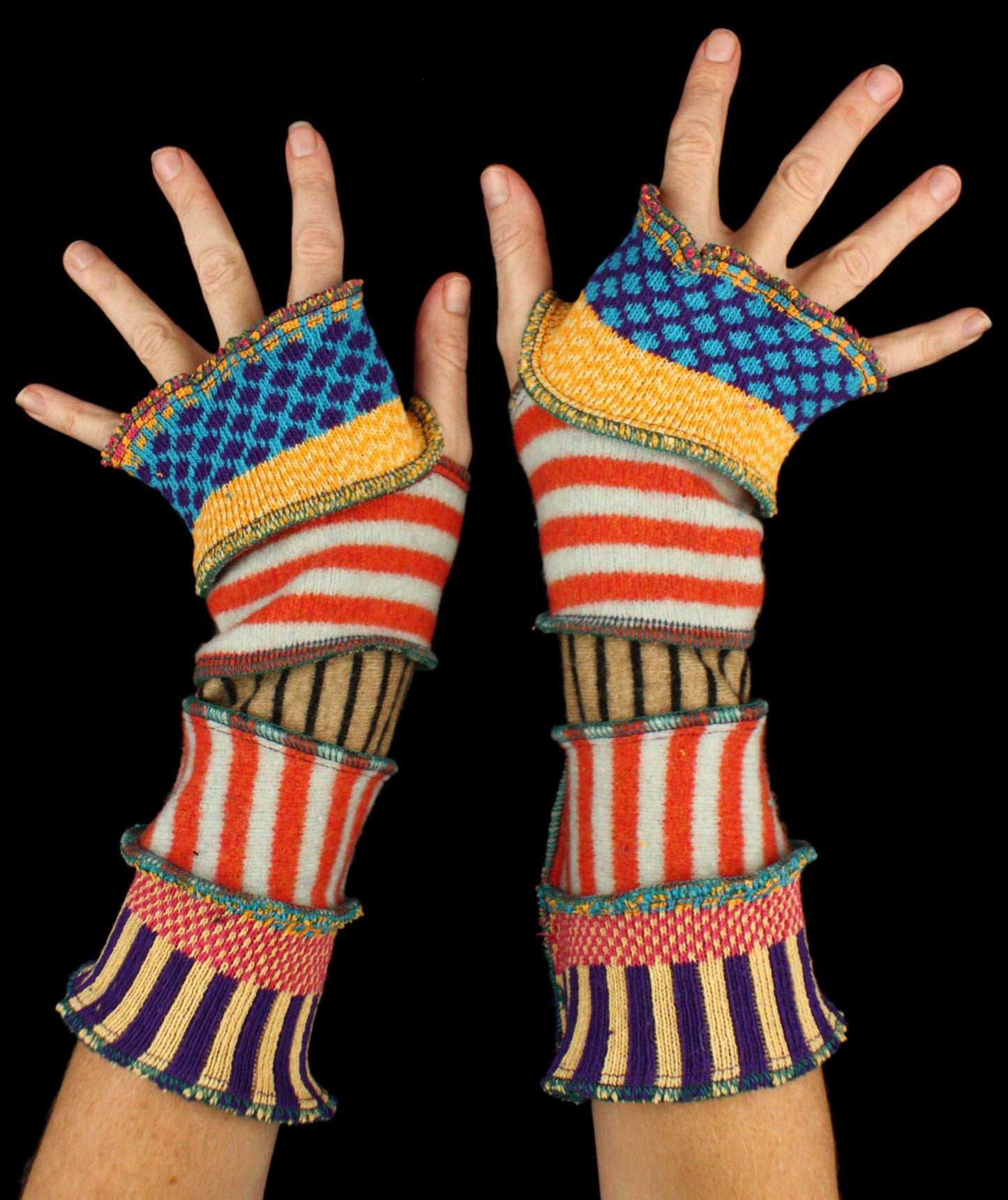 Arm Warmers - made from upcycled sweaters