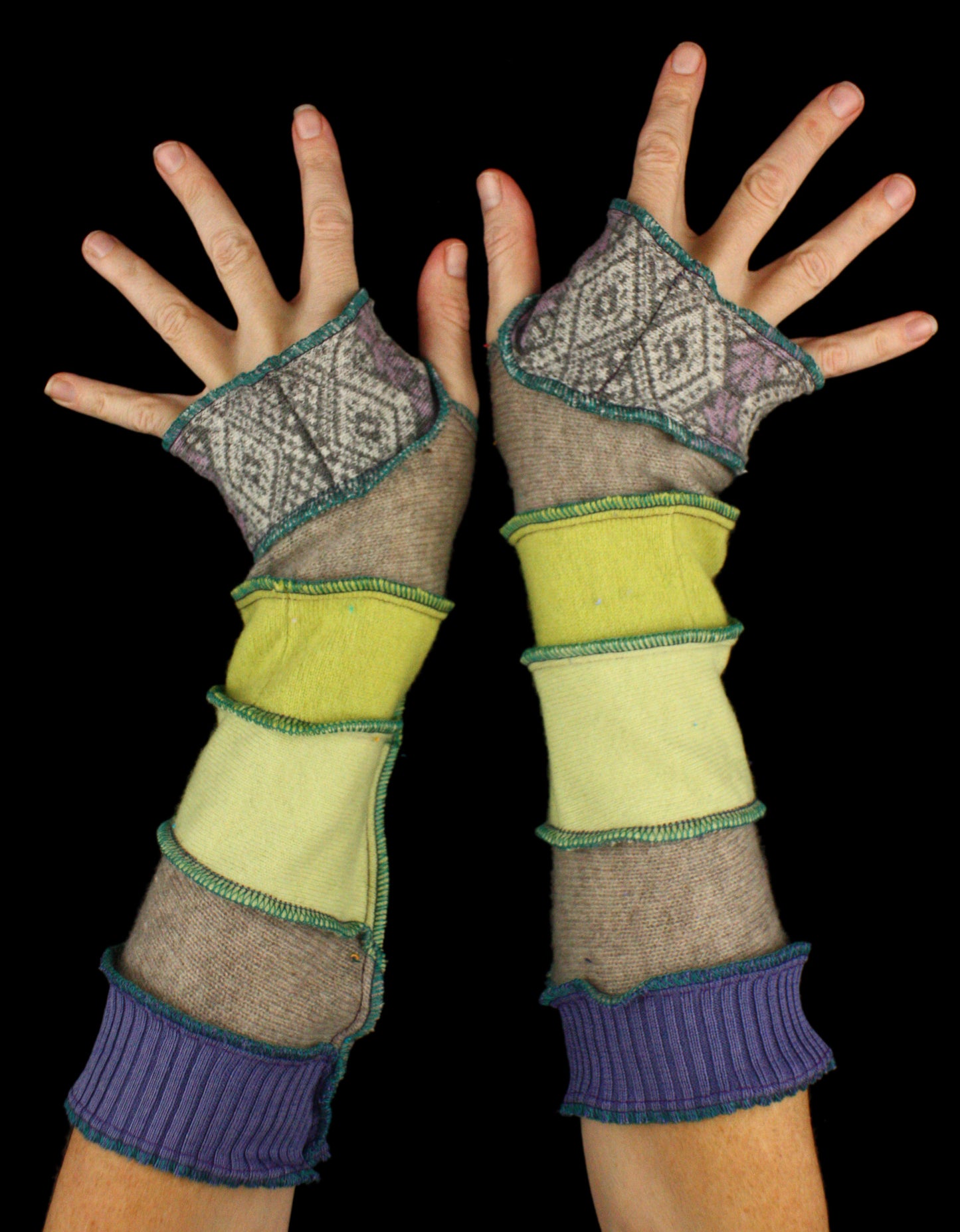 Arm Warmers - made from upcycled sweaters