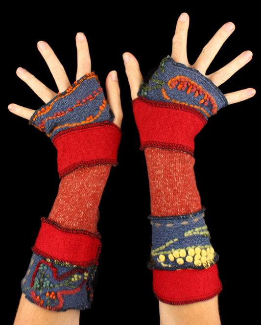 Arm Warmers - made from upcycled sweaters