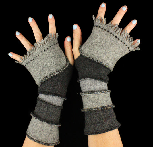 Arm Warmers - made from upcycled sweaters