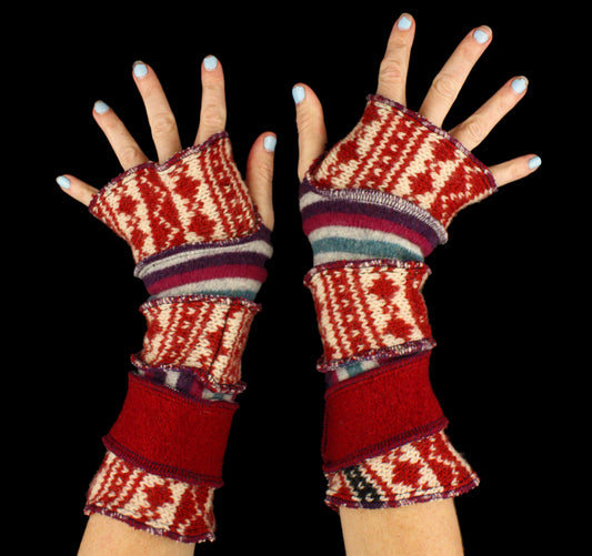 Arm Warmers - made from upcycled sweaters