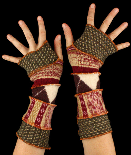 Arm Warmers - made from upcycled sweaters